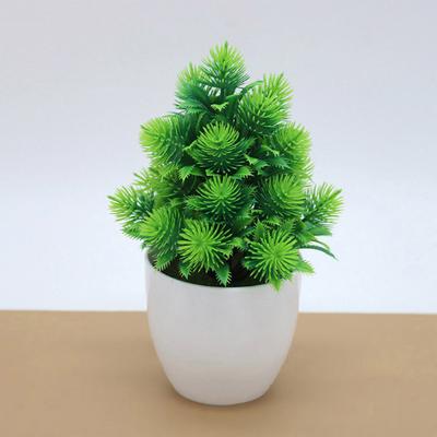 1Pc Unfading Artificial Flower Easy To Maintain Mini Fake Bonsai Plant for Home Restaurant Hotel