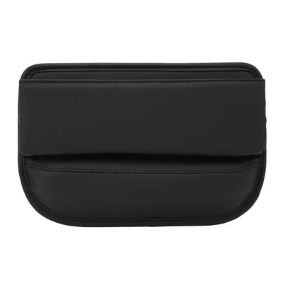 Autositz-Lücken-Organizer PU-Leder Vorne Multifunktional Sitzkonsolen-Seiten-Aufbewahrungsbox Tasche Lückenfüller Gerader Typ