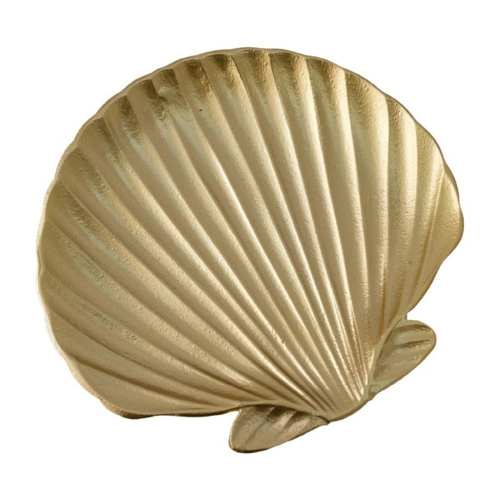 Delicate Seashell Wooden Storage Tray Retro Storage Holder Leaf Storage Plate  Tableware Display