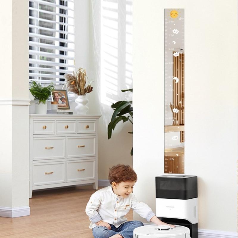 Kids Height Ruler Acrylic Height Measuring Stickers Baby Growth Chart Wall Stickers