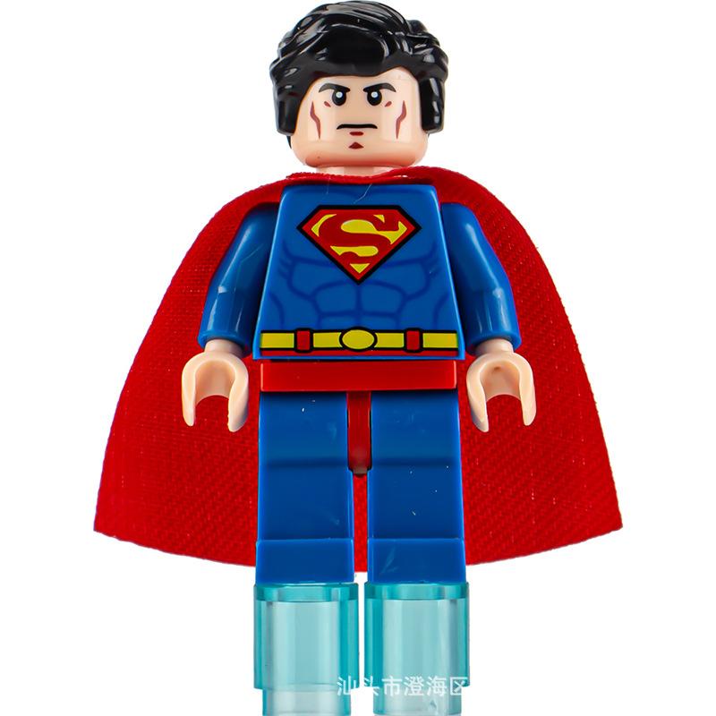 Ninja Warrior Superhero Doll With Weapon Single Building Block Assembly Toy