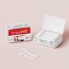 Qingxiang Ultra-Fine Round Dental Floss Sticks, 100 Count
