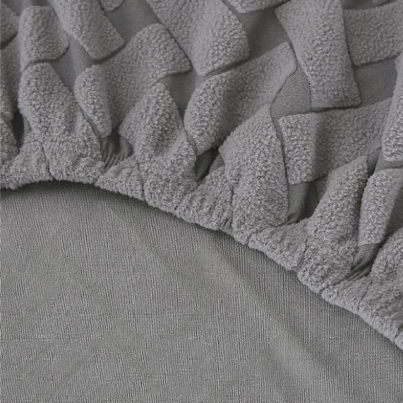 Stripe Jacquard Kitchen Room Chair Covers Stretch Elastic Soft Chair Slipcover For Dining Room