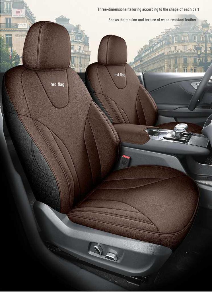 All-Season Linen Seat Covers for Hongqi EQM5 Travel Edition EV