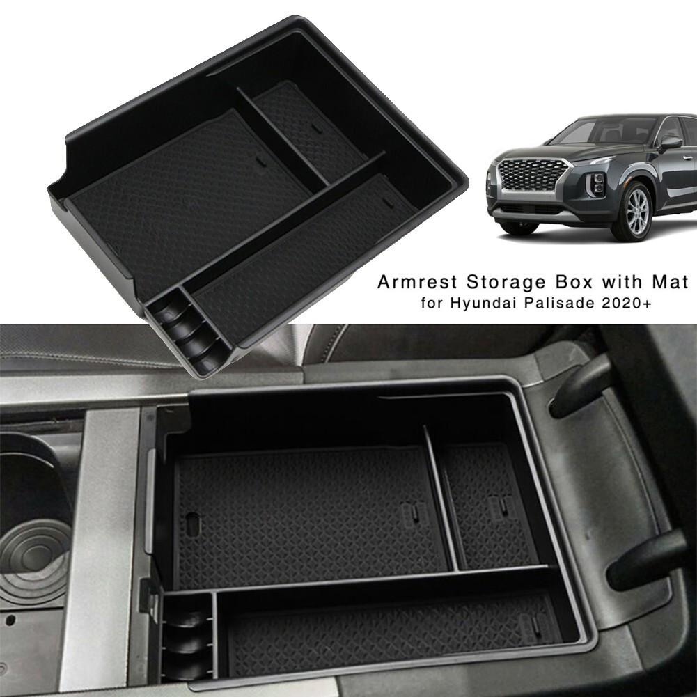 For Hyundai For Palisade Armrest Organizer Tray for 2020 2021 Models