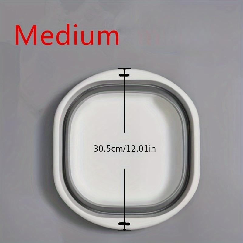 Foldable Washbasin Binaural Portable for Home Dorm and Outdoor Use for Foot Washing Hand Washing Essential for Back Toschool