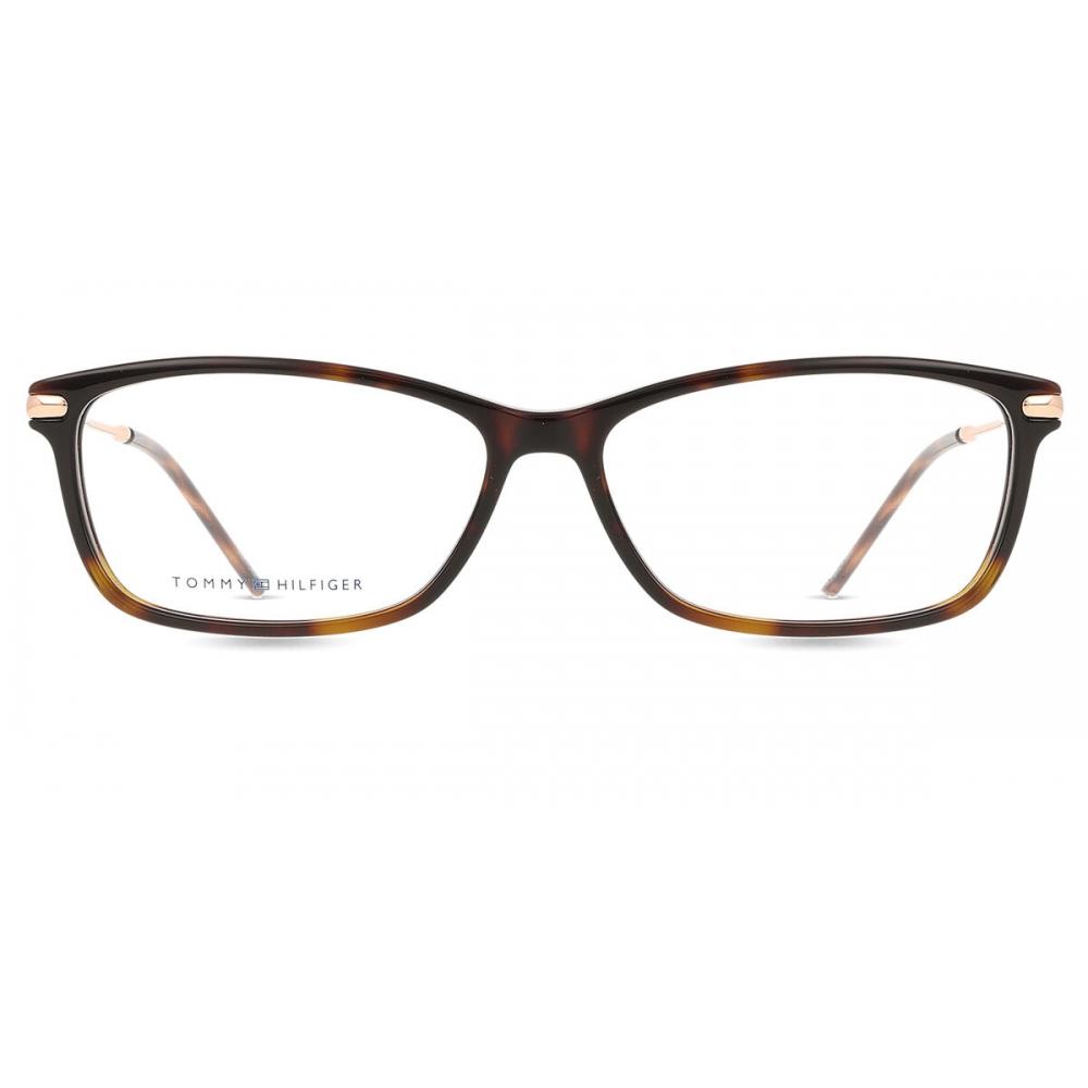 

Tommy Hilfiger Th 1636 086 Women Eyeglasses Havana/Black/55-14-140