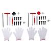 24Pcs Car Tire Valve Change Tool Quick Change Tire Valve Repair Installtion Tools For Cars ATVs Trucks with TR413 TR414 Valves
