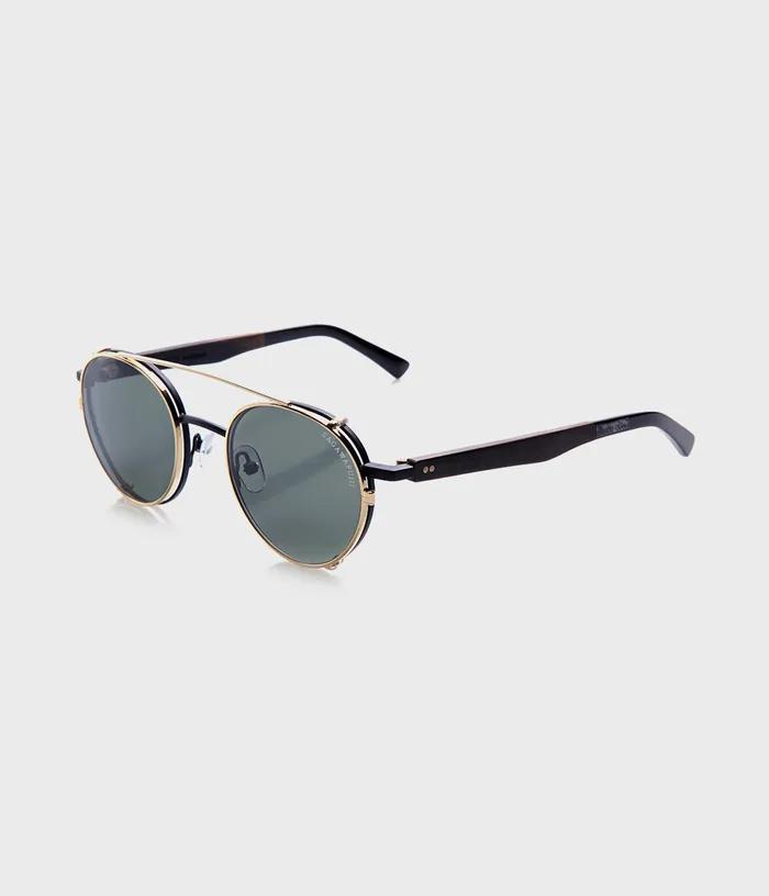 KURO Black & Clip-On Gold Green
