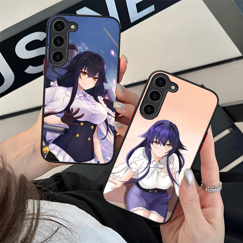 Azur Lane Azuma Mobile Phone Case for Samsung Galaxy S25 S24 S23 S22 S21 Plus FE Ultra Colour Silicone Protective Pretty Luxury