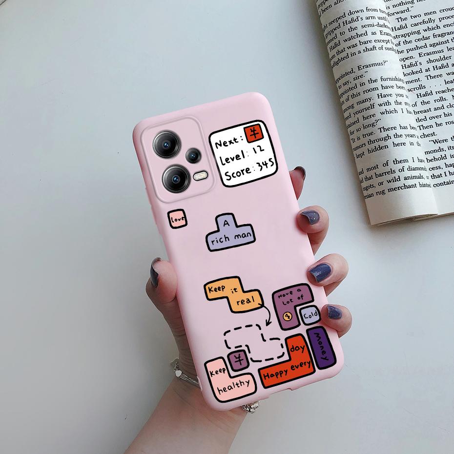 Poco X5 Case For Xiaomi Poco X5 Pro Soft Silicone Cover Cute Cartoons Phone Case For Xiomi Poco X5 Coque PocoX5 X 5 X5Pro Funda