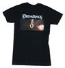 Lord of the Rings Adult New T-Shirt - The Ring Photo Box Under Logo