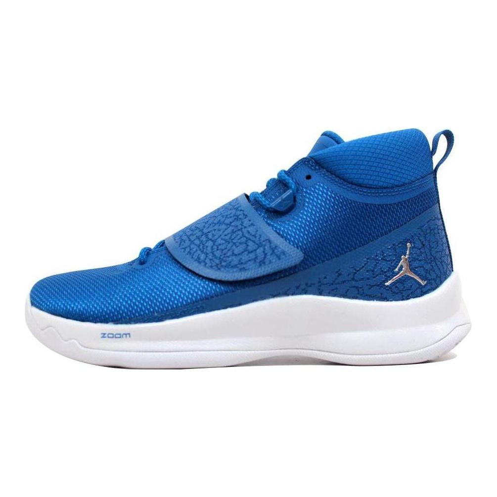 Jordan Super.Fly 5 Comfortable Trendy Durable Lightweight High-Top Basketball Shoes Men sneaker Blue 914478-406