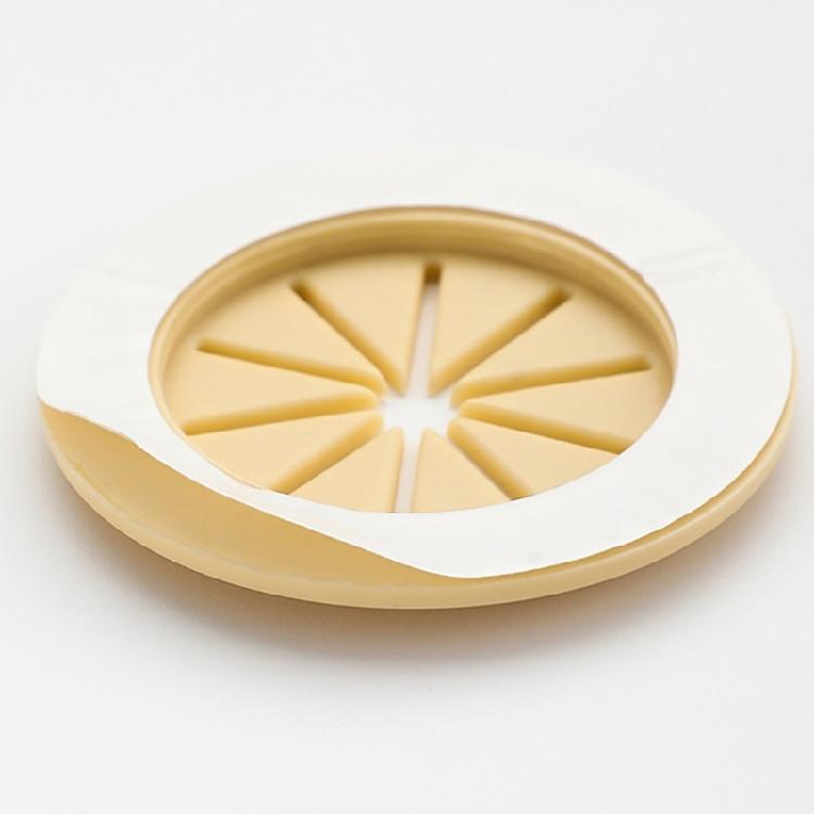 4 Stück Möbel Kabelmanagement Abdeckungen Klebende PVC Drahtloch Schoner Drahtverdeck Platten für Schreibtisch Schrank