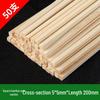 Square Bamboo Strips for DIY 3D Models & Handmade Art
