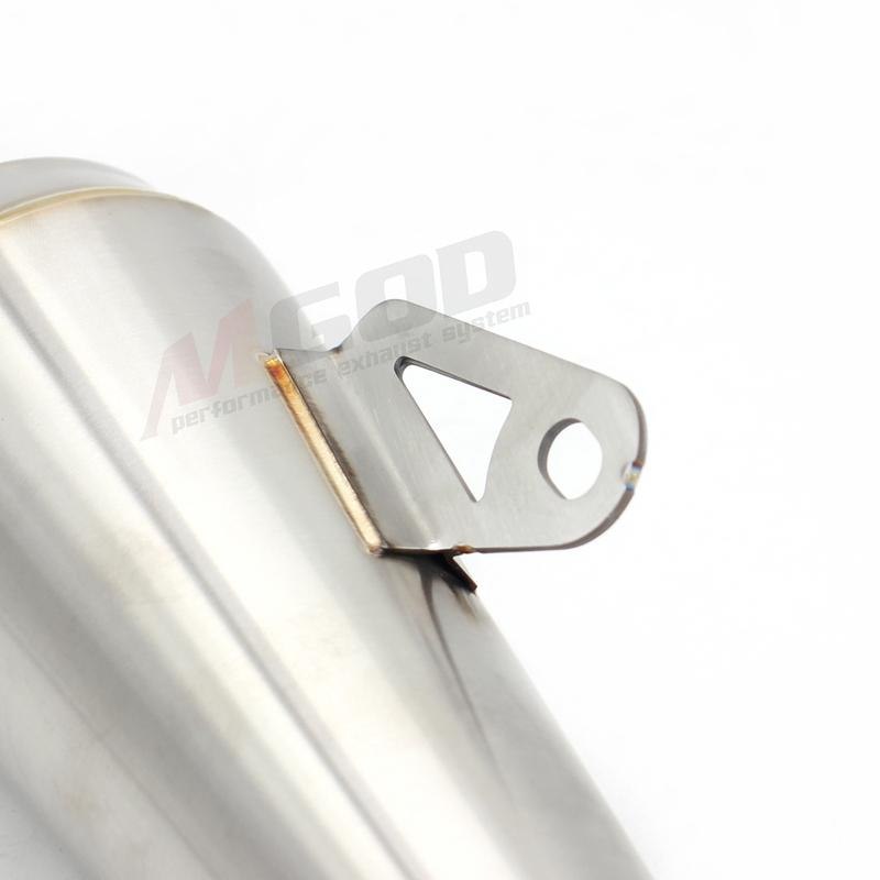 51mm Universal Motorcycle Left Right Exhaust Escape Moto DB Killer Muffler For ARROW Ninja Ninja400 502X ZX10R Z900 R6 Duke R390