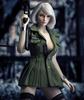 HiPlay Female Figure Doll Clothes Set Piece Compatible with TBLeague DC016 1/6 "One + Stockings" (Green)