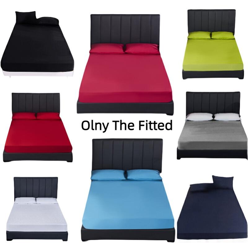 Spring Asia Textile Waterproof Bed Sheet Cover Hotel Solid Color Fuzzy Baby Urine-proof Mattress Protector