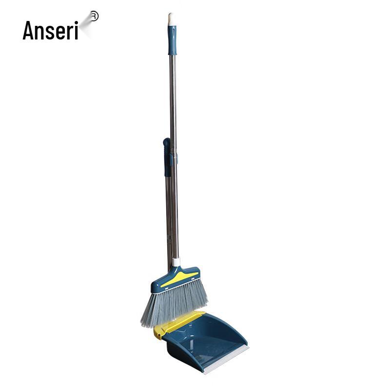 Ansai Rui Stainless Steel Detachable Broom & Dustpan Set