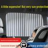 Magnetic Car Sunshade Privacy Curtain No-Install for Rear Seat Windows