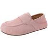 Fashion Retro Versatile One-pedal Lazy Shoes Women's 2025 Spring and Autumn New Outer Wear Fashionable Versatile Platform Single Shoes