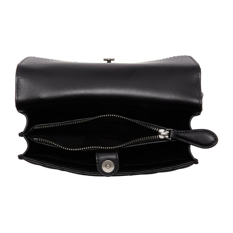 PINKO Sheepskin Shoulder Bag, Crossbody Bag Women's Black 100074-A0GK-Z99O