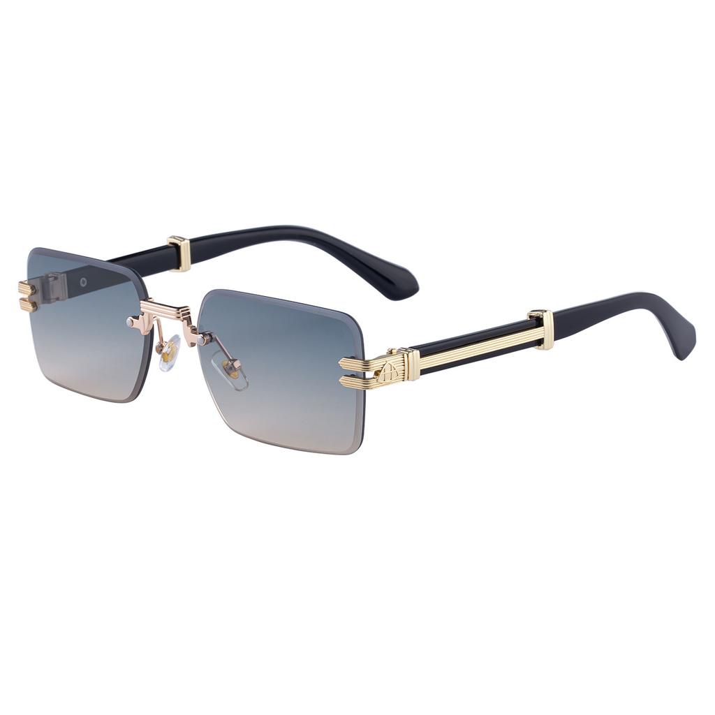 Petites Lunettes de Soleil Carrées Homme Lunettes de Soleil Tendance Rétro Homme Lunettes Haut de Gamme