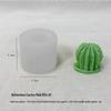 Cactus Scented Candle Mold for DIY Succulent, Plaster, Resin, and Fondant Crafting