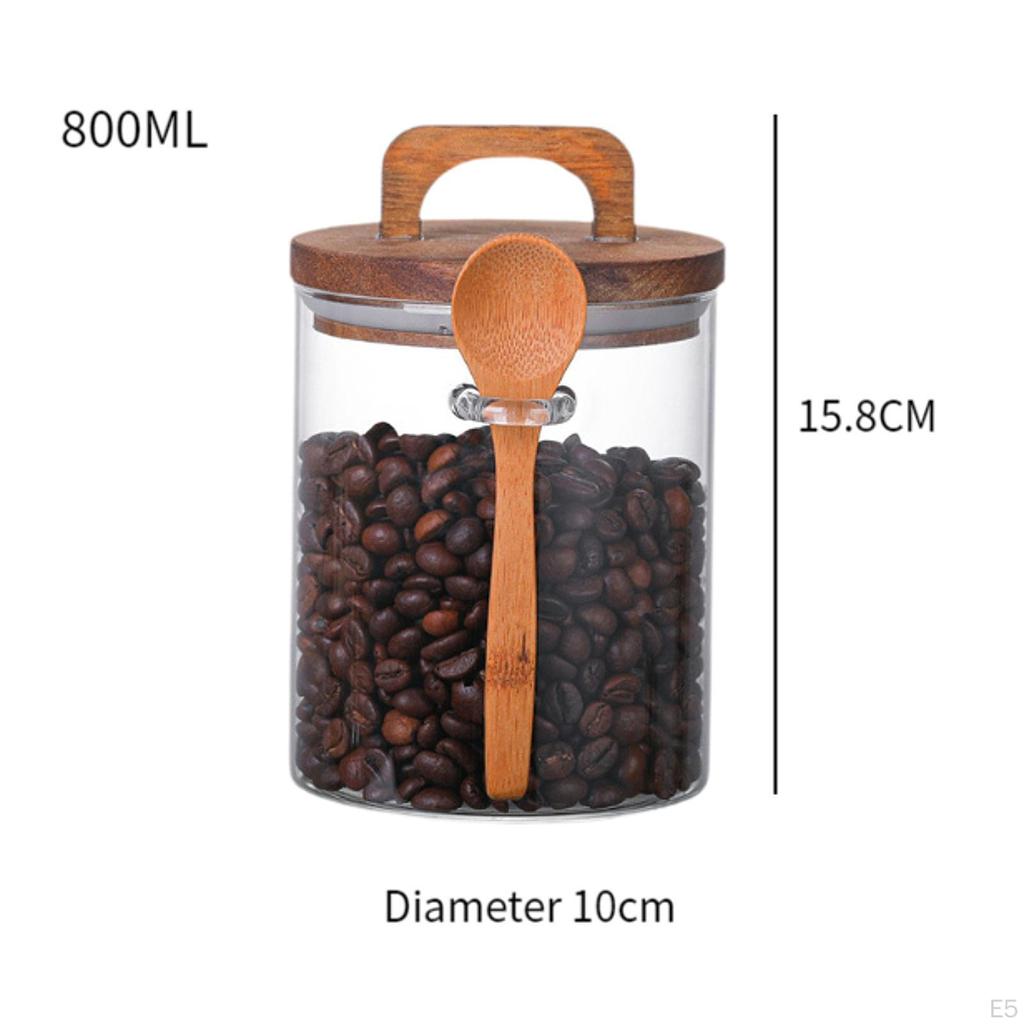 Airtight Glass Canister Set for Kitchen Storage