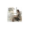 Navizam Seat Cushion, Integrated Lumbar Support, 60D Memory Foam, for Office and Car Use