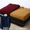 Luxuriously Soft Men's Slim Knitted Cashmere Jumper Pullover For Cozy Comfort
