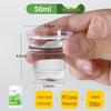Chahua Thickened Transparent Disposable Hard PS Plastic Cups