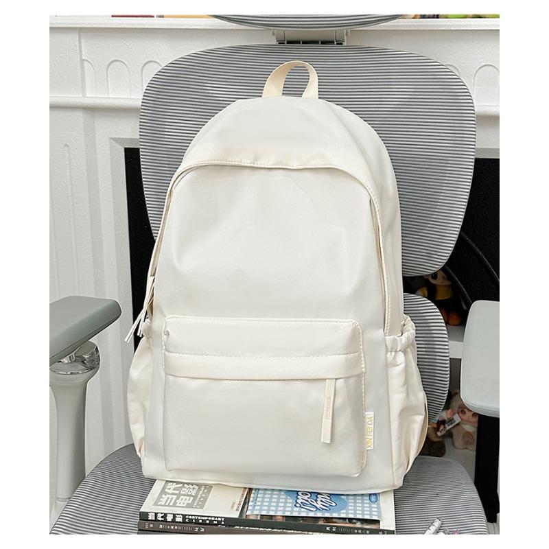 High-value Nylon Backpack for Female Students, Large-capacity College Style, Simple and Versatile Schoolbag, Ultra-lightweight New Model