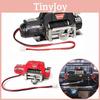 Premium Metal Automatic Crawler Car Winch For 1/10 Rc Truck Trx-4 Axial Scx10 D90