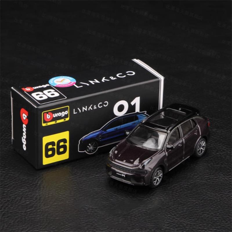 

Diecast Original 1:64 Scale Lynk & Co 01 Simulation Alloy Car Model Static Display Collectible Toy Gift Souvenir Decoration