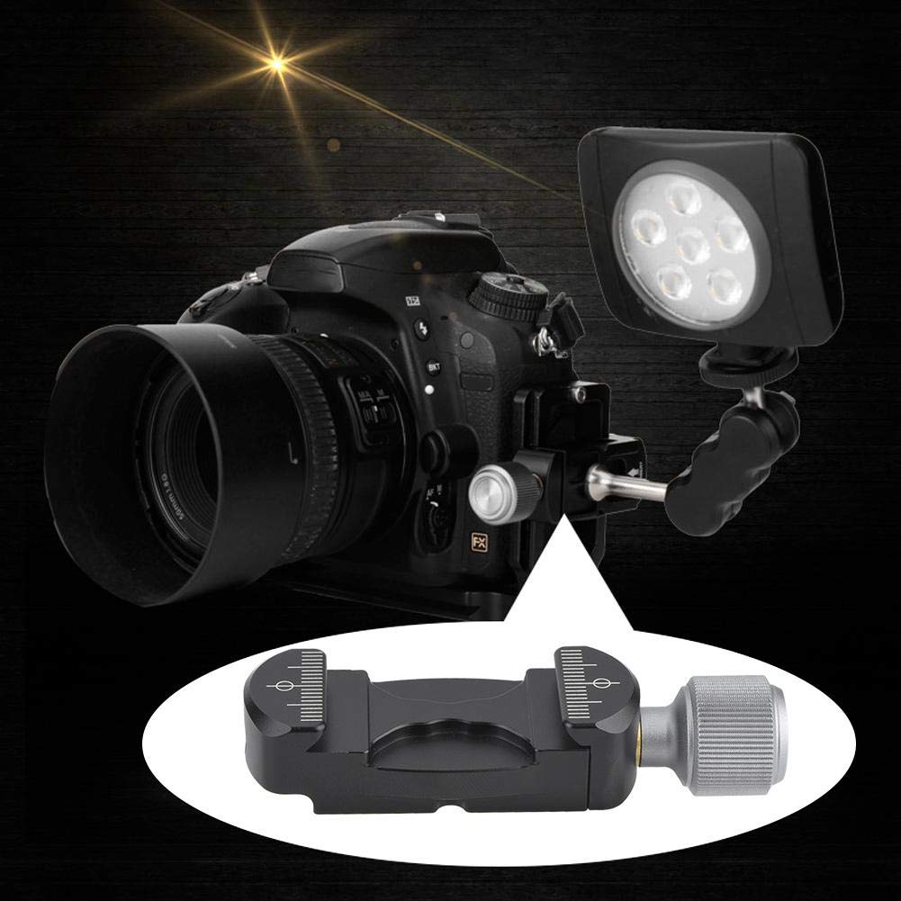 VBESTLIFE Quick Release Aluminum High Screw with Cold for Compatible with Microphones and Lights Plate, Alloy, Durability, 1/4" Hole, Shoe,