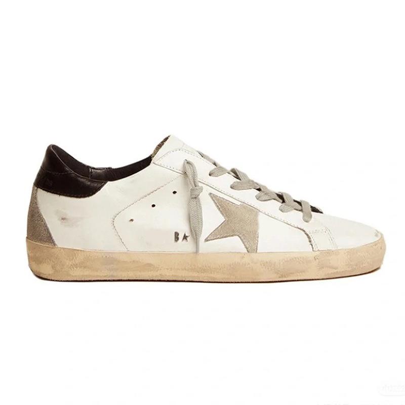 Leather Small Dirty Shoes Men's and Women's Star Shoes Dirty Shoes Casual Versatile Fashion Board Shoes White Shoes