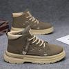 Men's boots autumn and winter new soft soled anti slip comfortable outdoor boots youth fashion casual boots Retro workwear boots