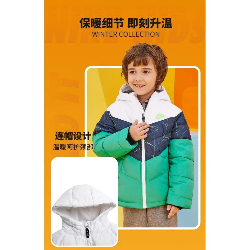 Nike Kids Padded Jackets Hooded (Unisex) Padded Jackets NY2142025GS 002