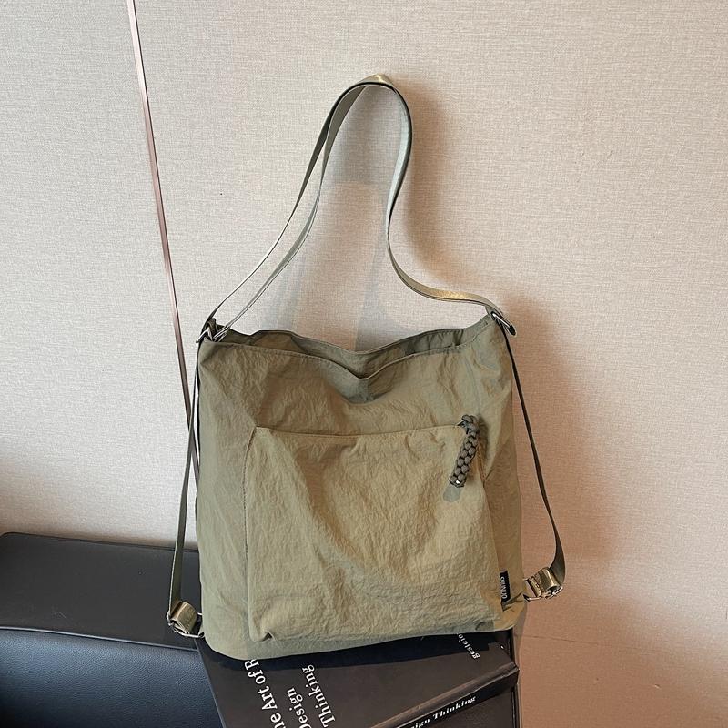 Large Capacity Bag Women's Shoulder Crossbody Bag Commuter Lightweight Tote Bag