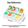Montessori Pop-up Tierspielzeug und Lernboxen - Fördern Logik und motorische Fähigkeiten, geeignet für Kindergeburtstagsgeschenke
