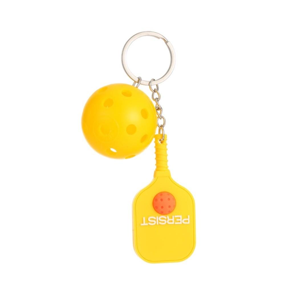 Detachable Fitness Series Pendant with Buckle Pickleball Key Holder  Bag Charm