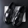 Men's leather soft-soled leather shoes casual trend breathable round head non-slip wear-resistant men's shoes business shoes
