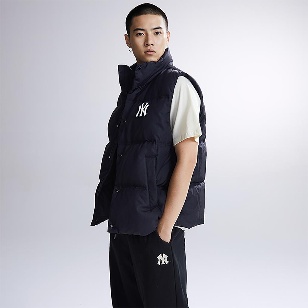New MLB Varsity New York Yankees Down Jackets Unisex Black 3ADVV0136-50BKS