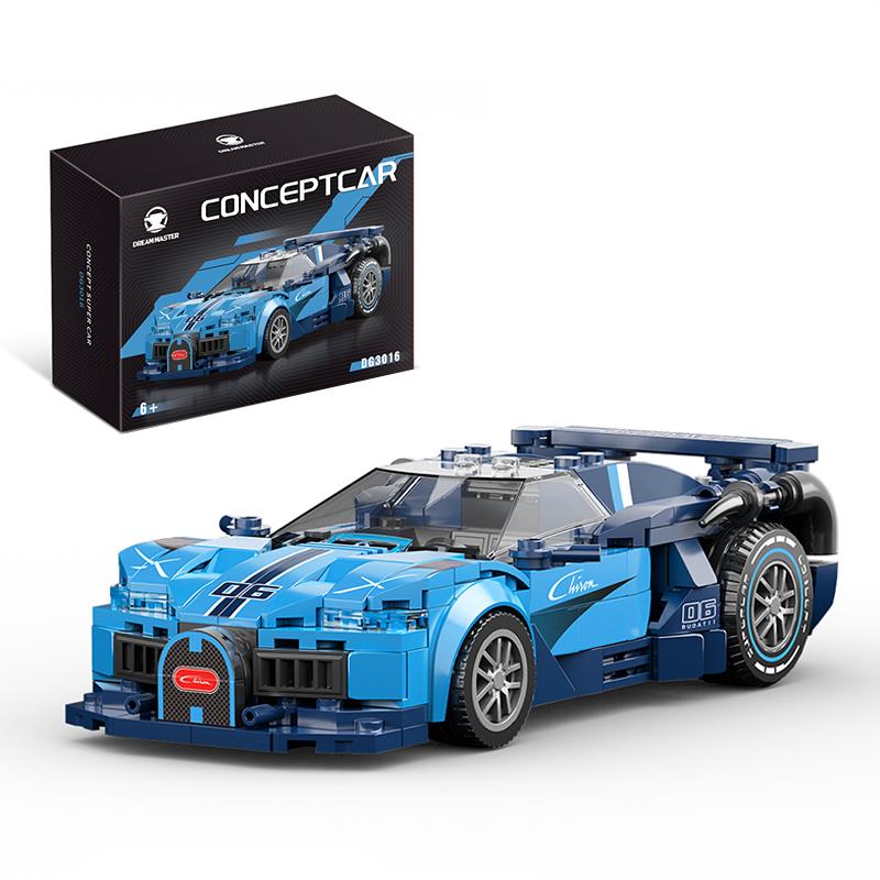 Super Sports Car Building Blocks Car Model Desktop Ornaments City Racing Car Bricks Kids Assembly Toys For Christmas Birthday Gi