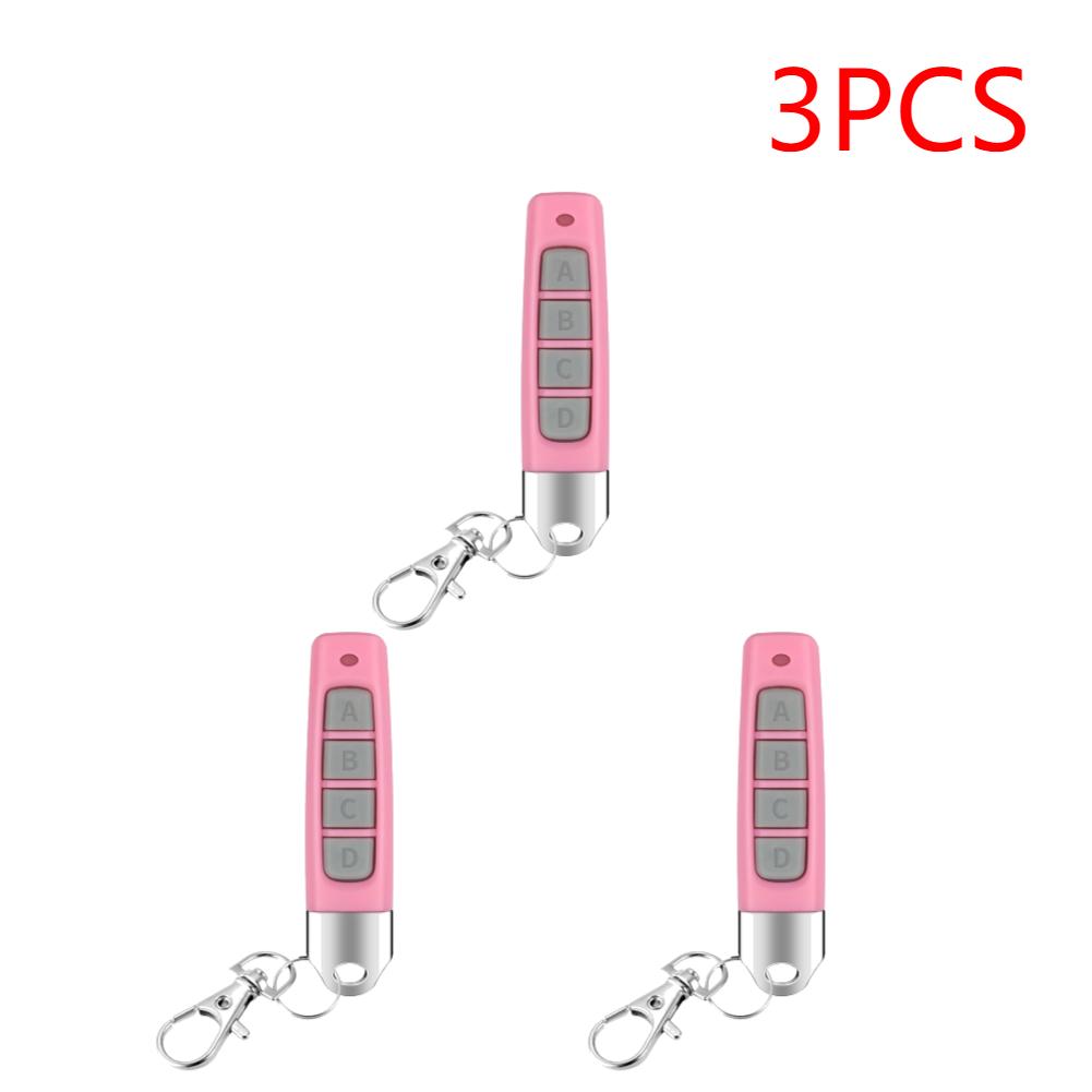 433MHz Copy Remote Controller Plastic 4 Keys Clone Duplicator Battery Powered Cloning Remote Control Multifunctional Door Opener