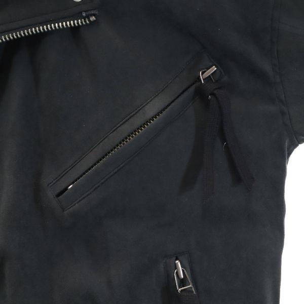 unused VAST222 19AW made in Japan suede Riders jacket 2 black Men's Used