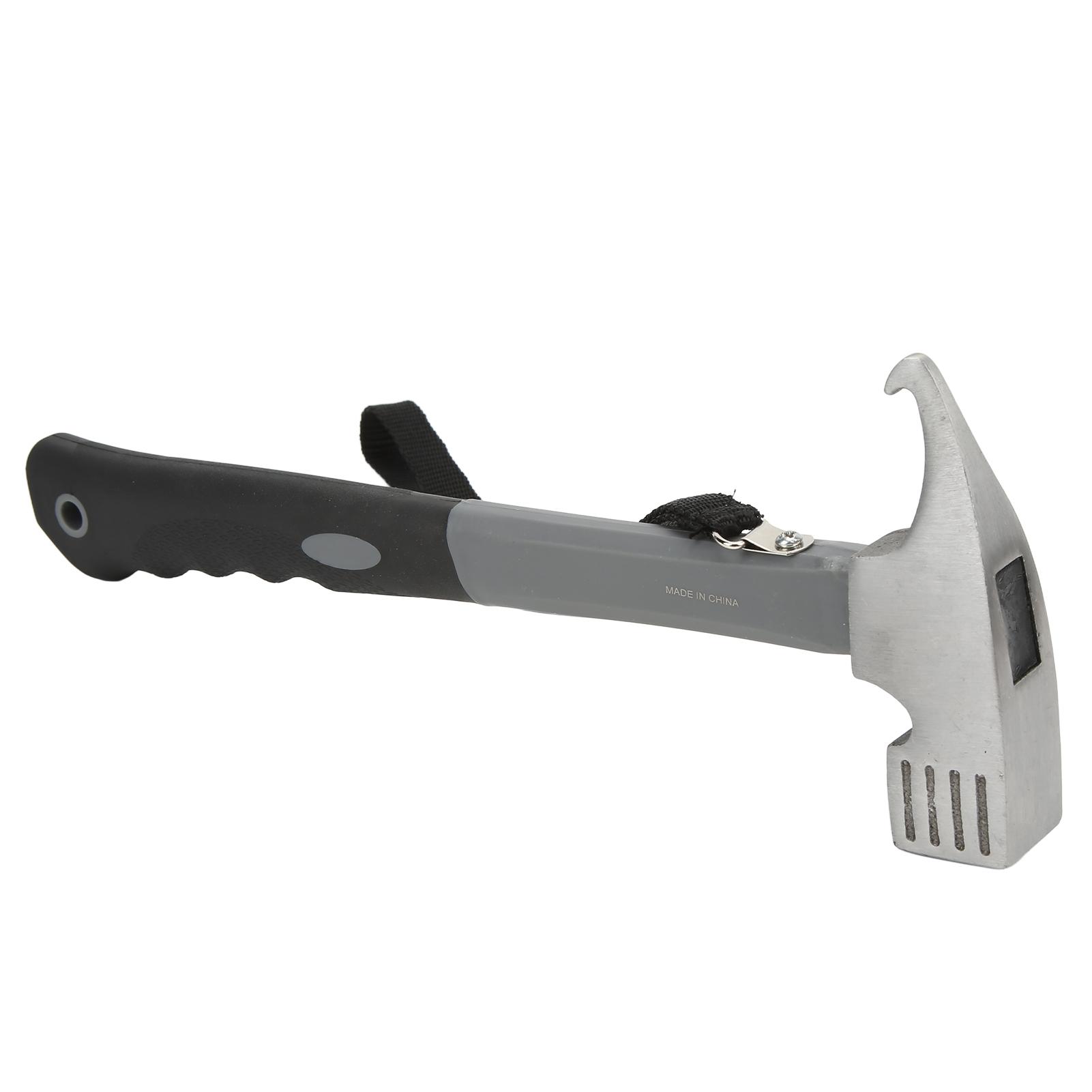 

Кемпинговый молоток Сверхпрочный Портативный Многофункциональный Молоток для палатки с экстрактором Соединительный шнур