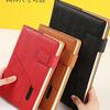 Multifunctional Red Business Notepad with Ins Style for Meetings & Daily Records
