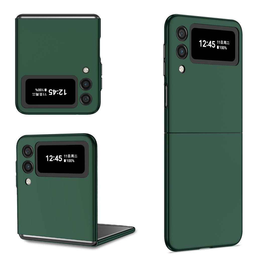 Luxury Thin PC Folding Phone Case for Samsung Galaxy Z Flip 3 4 5G Flip4 Flip3 Flip5 Flip6 Flip 5 6 2 1 Anti-Fingerprint Covers